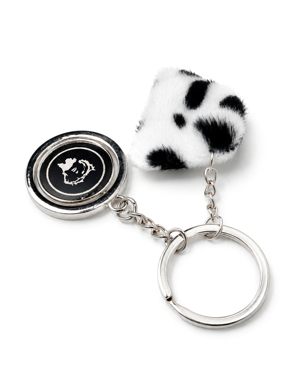 Mini Dalmata Beanie Keychain