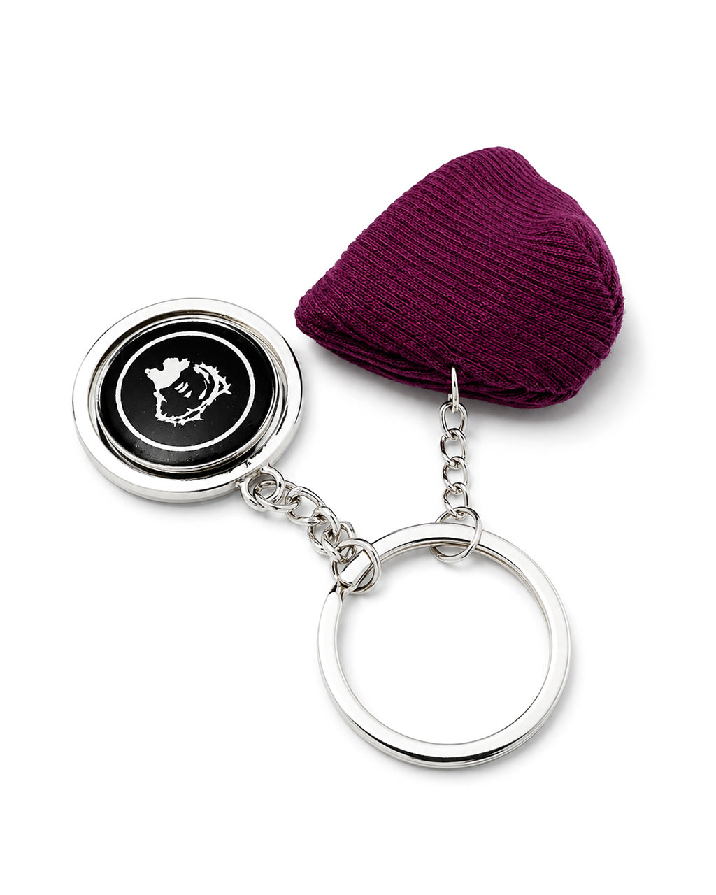 Mini Blueberry Beanie Keychain