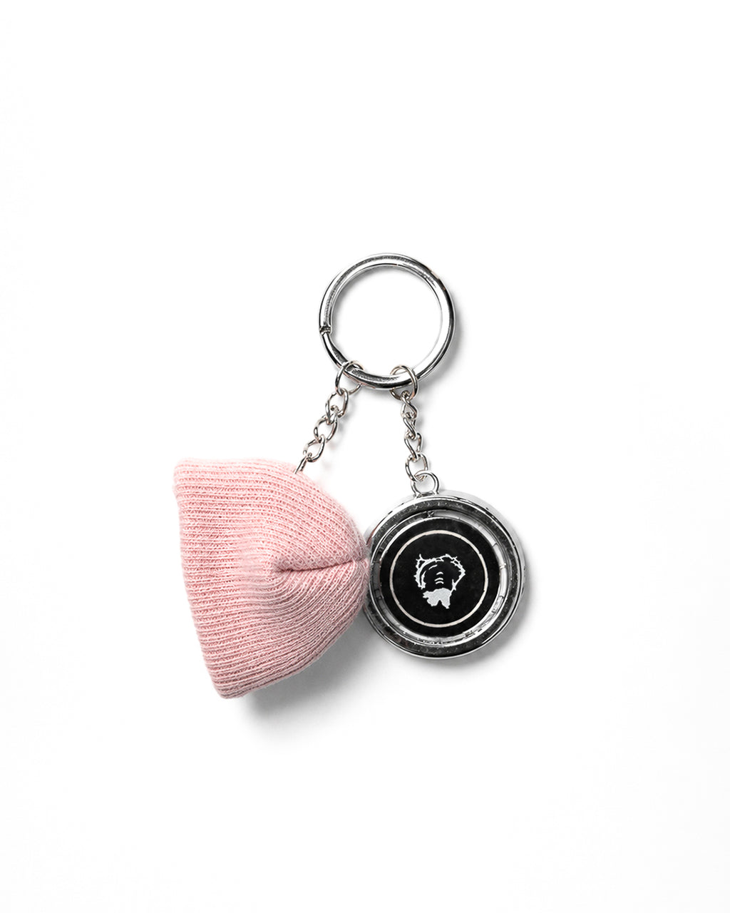 Mini Plum Beanie Keychain